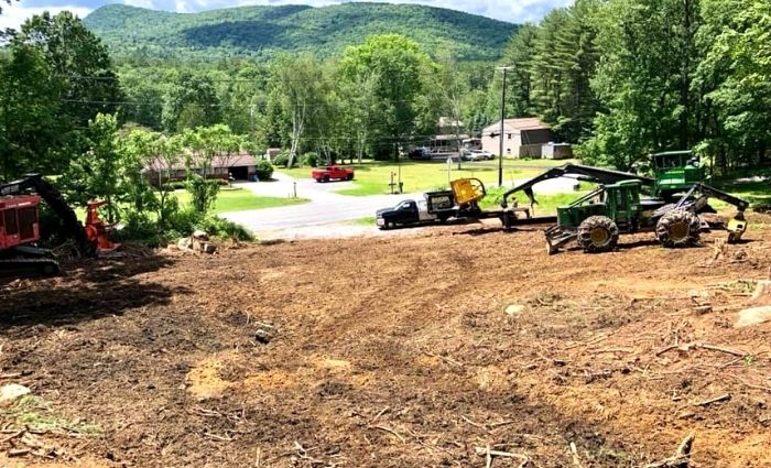 baker logging lot clearing